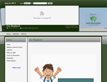 Tablet Screenshot of ourshepherdchildcare.com
